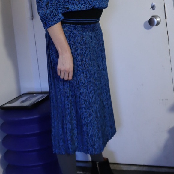 Blue vintage two piece set size 10 - Picture 4 of 10